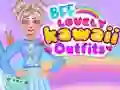 Cluiche BFF Éadaí Kawaii Aoibhinn ar líne Cluiche BFF Éadaí Kawaii Aoibhinn ar líne