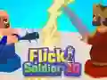 Cluiche Saighdiúir Flick 3D ar líne