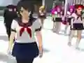 Cluiche Sakura Cailín Scoile Yandere Simlitheoir ar líne