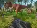 Cluiche Seilg dínosaur le sniper ar líne