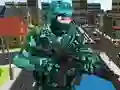 Cluiche C combat Pixel Ilghníomhach ar líne