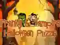 Cluiche Franky agus Puzzl Halloween Vaimpír ar líne Cluiche Franky agus Puzzl Halloween Vaimpír ar líne