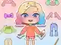 Cluiche Salon Makeup Doll Chibi ar líne