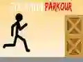 Cluiche Parkour Stickman ar lĂne Cluiche Parkour Stickman ar lĂne