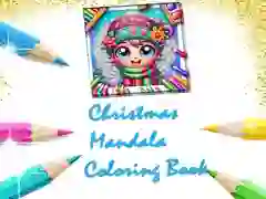 Cluiche Leabhar Dathadóireachta Mandala na Nollag ar líne