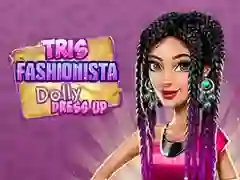 Cluiche Tris Fashionista: Gúnaigh an Bábóg ar líne Cluiche Tris Fashionista: Gúnaigh an Bábóg ar líne