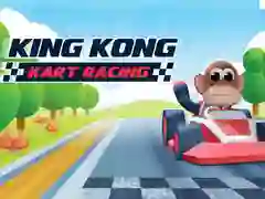 Cluiche Rásaíocht Kart King Kong ar líne Cluiche Rásaíocht Kart King Kong ar líne