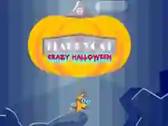 Cluiche FlappyCat Oíche Shamhna Crazi ar líne