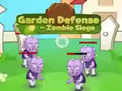 Cluiche Cosaint Gairdín - Conradh Zombie ar líne