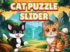 Cluiche Sliding Puzzle Cat ar lĂne Cluiche Sliding Puzzle Cat ar lĂne
