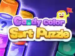 Cluiche Puzal Sortáilte Color Candy ar líne Cluiche Puzal Sortáilte Color Candy ar líne