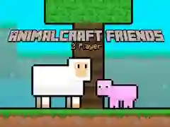 Cluiche AnimalCraft Conairí 2 imreoirí ar líne Cluiche AnimalCraft Conairí 2 imreoirí ar líne