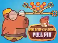 Cluiche Tiontaigh na capaillín capybara Pull Pin ar líne