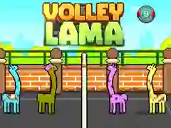 Cluiche Volley Lama ar líne Cluiche Volley Lama ar líne