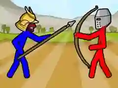 Cluiche Stickman: Confl ict an Ríocht ar líne