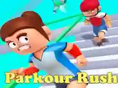 Cluiche Parkour Rush ar líne