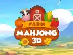 Cluiche Farm Mahjong 3D ar líne