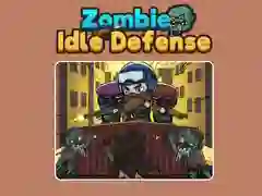 Cluiche Cosaint Zombie Idle ar líne