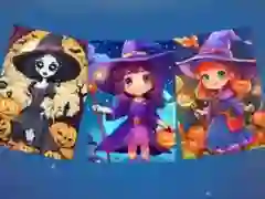 Cluiche Puza Halloween Uafásach ar líne Cluiche Puza Halloween Uafásach ar líne