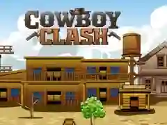 Cluiche Clash Cowboí ar líne Cluiche Clash Cowboí ar líne