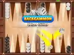 Cluiche Eagrán Deluxe de Backgammon ar líne