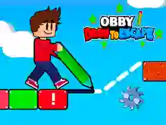 Cluiche Obby Líon ar Éalú ar líne