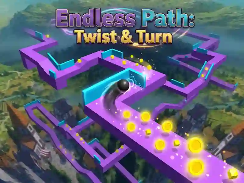 Cluiche Endless Path: Twist & Turn ar líne