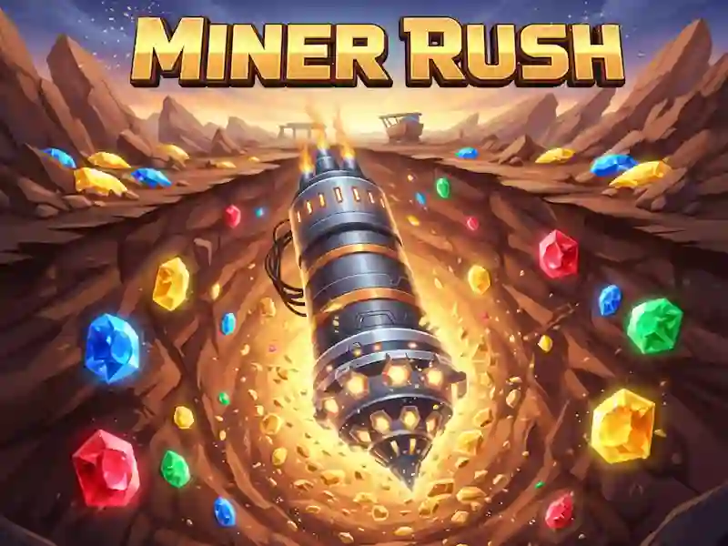 Cluiche Rush Miner ar líne