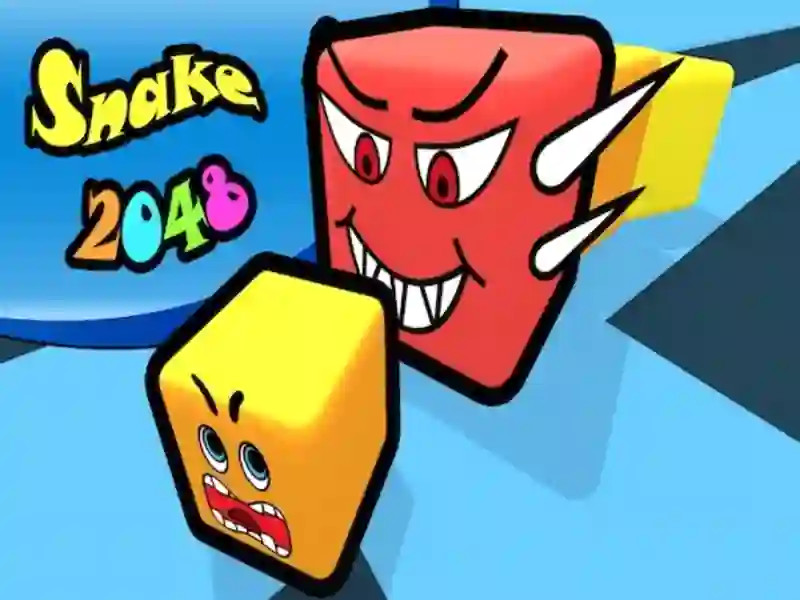 Cluiche Nathair 2048 ar líne