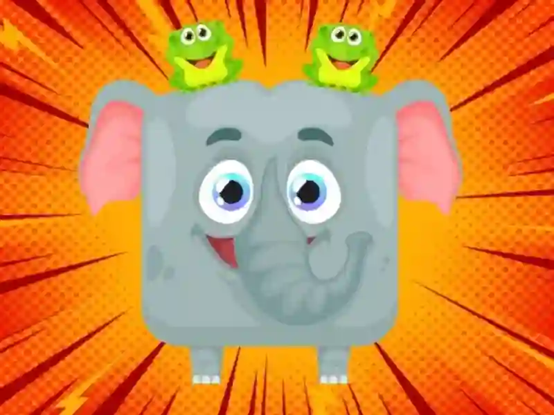 Cluiche Jelly-Belly. Déan an eilifint ar líne