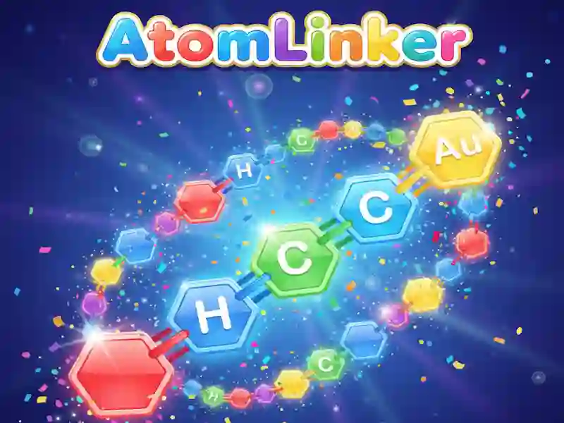 Cluiche AtomLinker ar líne