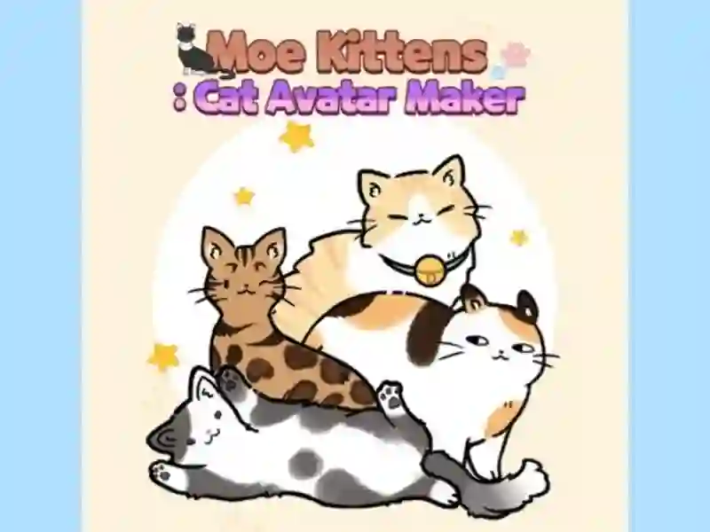 Cluiche Moe Kittens: Cat Avatar Maker ar líne
