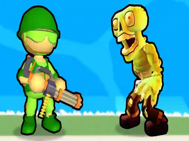 Cluiche Scriosadh Stickman Zombie ar líne