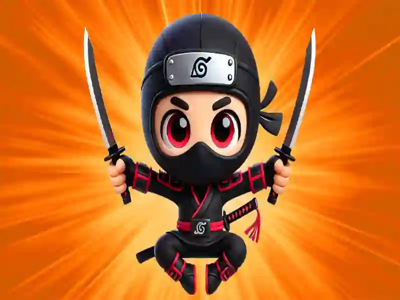 Cluiche Ninja Dash ar líne