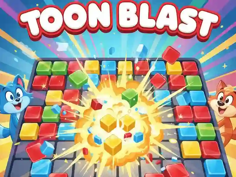 Cluiche Cluiche Toon Blast ar líne