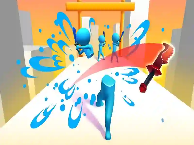 Cluiche Súgradh claíomh! Ninja Slice Runner ar líne