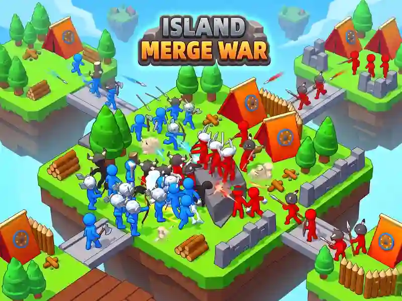 Cluiche Island Merge war ar líne