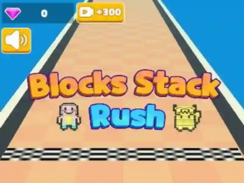 Cluiche Bloic Rush Stack ar líne