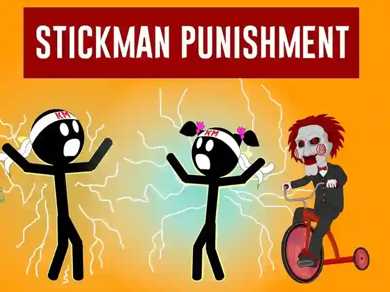 Cluiche Pionós Stickman ar líne