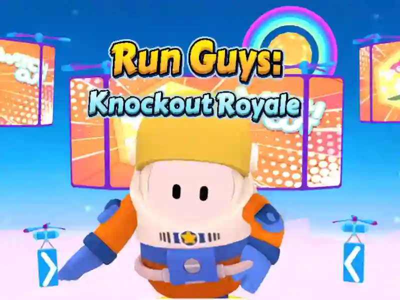 Cluiche Rith Guys: Knockout Royale ar líne