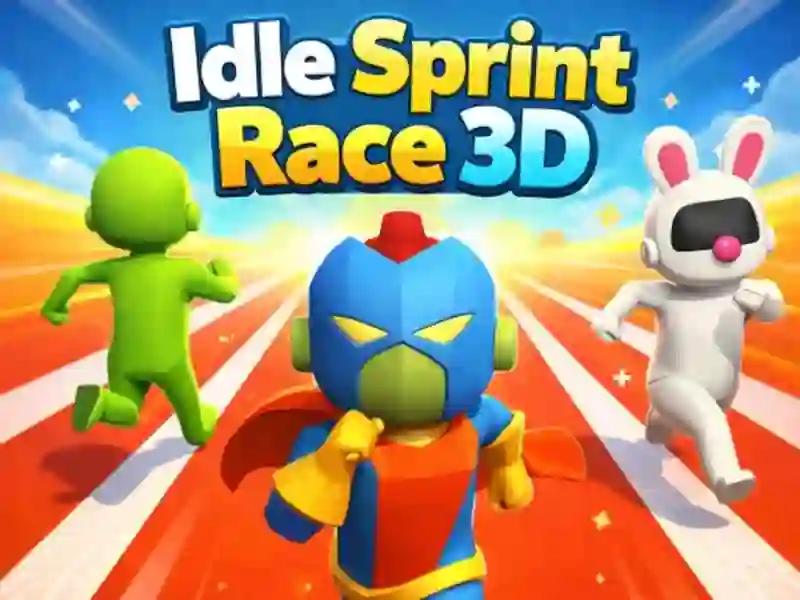 Cluiche Rás Sprint Díomhaoin 3D ar líne