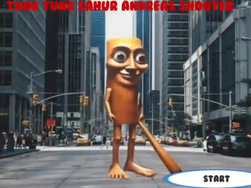 Cluiche Shooter Tung Tung Sahur Andreas ar líne