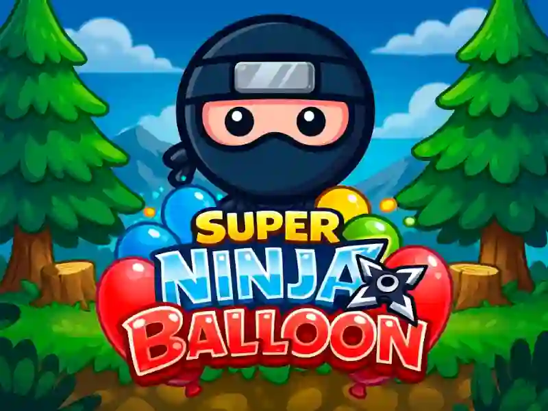 Cluiche Super Ninja Balloon ar líne