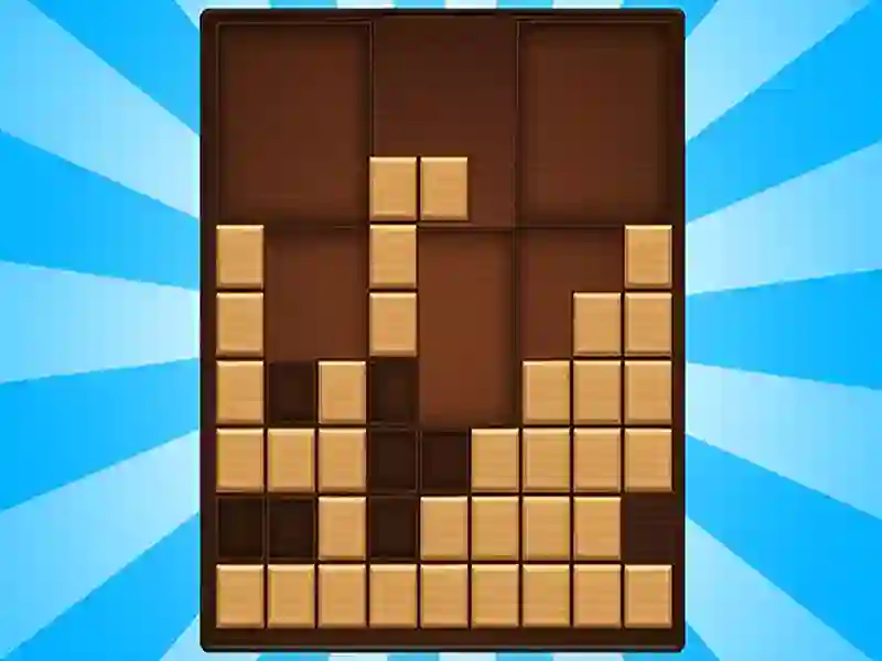 Cluiche Ceanglaíonn bloic chairn bloic adhmaid! ar líne