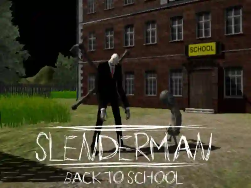 Cluiche Slenderman ar ais ar scoil ar líne