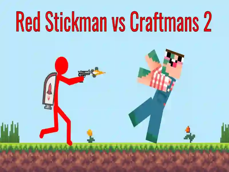 Cluiche Red Stickman vs Ceardaí 2 ar líne Cluiche Red Stickman vs Ceardaí 2 ar líne