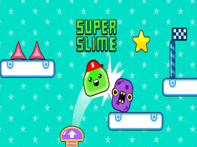 Cluiche Super Slime ar líne Cluiche Super Slime ar líne