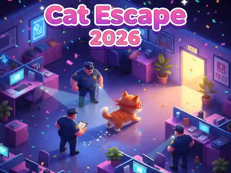 Cluiche Cat Éalú 2026 ar líne