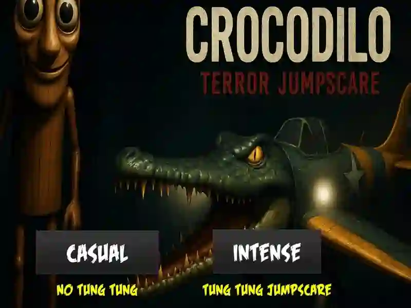 Cluiche Bombardino Crocodilo: Jumpscare Terror ar líne