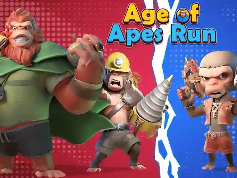 Cluiche Rith Aois Apes ar líne